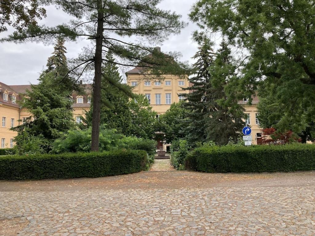 "Ferienwohnung Am Schloss" - Ferienwohnung Mit Blick Auf Das Barbyer Schloss, 5 Gehminuten Bis Zur Elbe Exterior foto